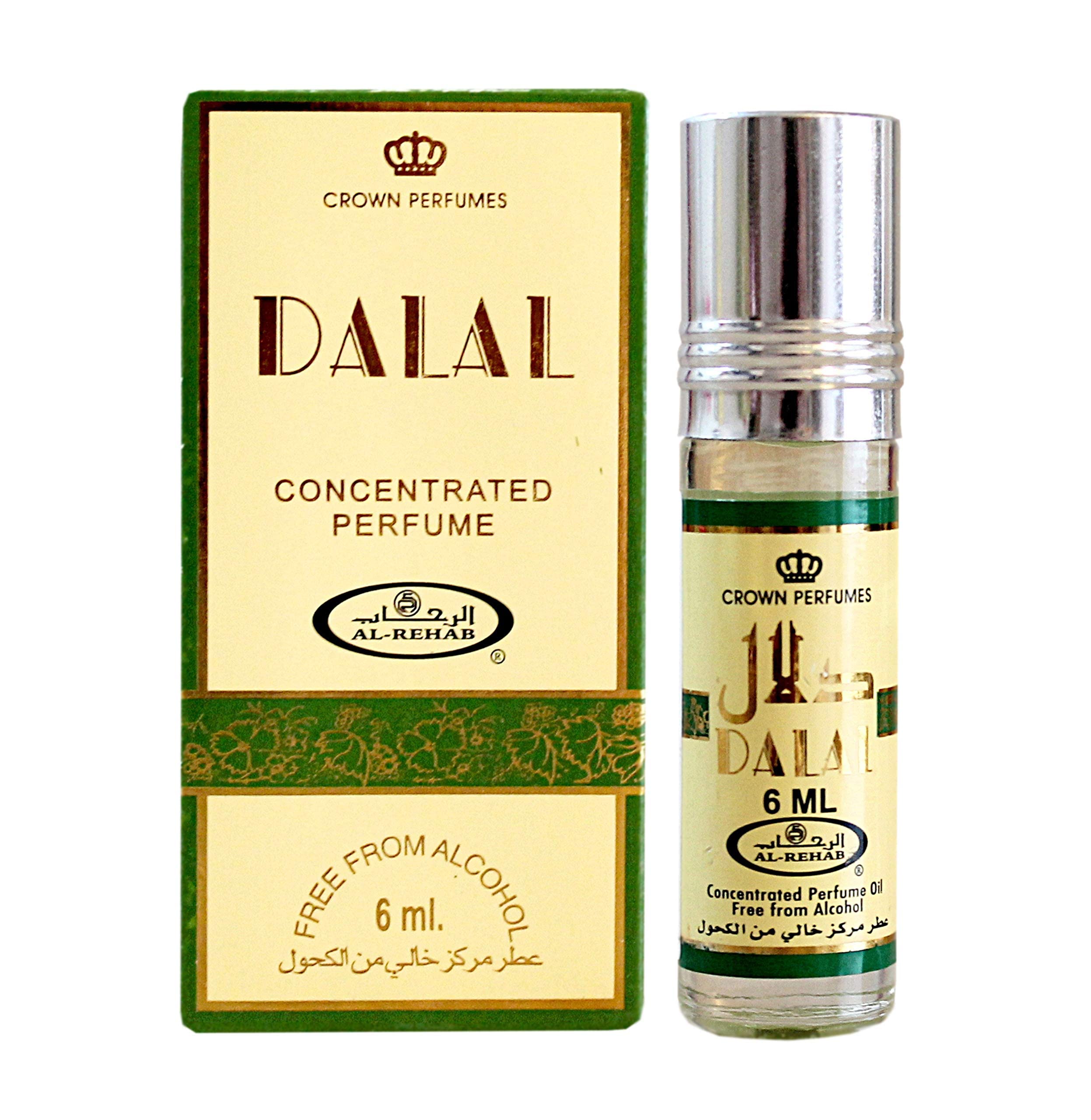 (6-PACK) Al-Rehab Dalal Roll On Perfume Oil 6 mL