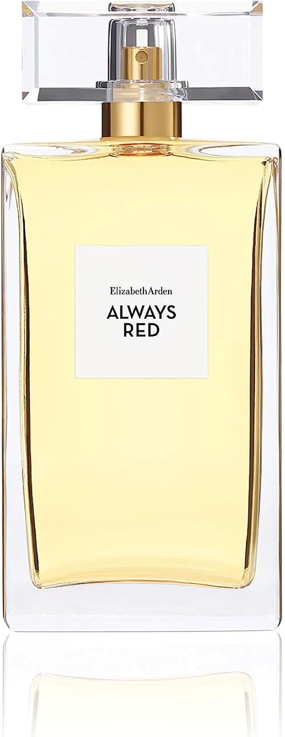 Elizabeth Arden Always Red Eau de Toilette for Women Long-Lasting EDT Spray, 3.3 oz, Floral Fruity