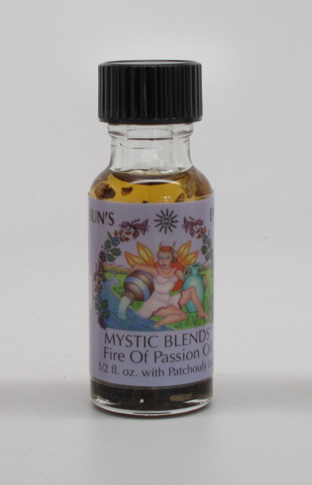 Suns Eye Fire of Passion Herbal Fragrance Oil - 1/2 Ounce Bottle