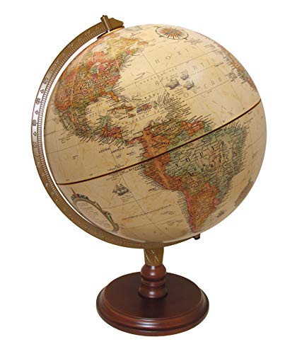 Replogle Lenox Desktop Globe, Antique 12" diamter