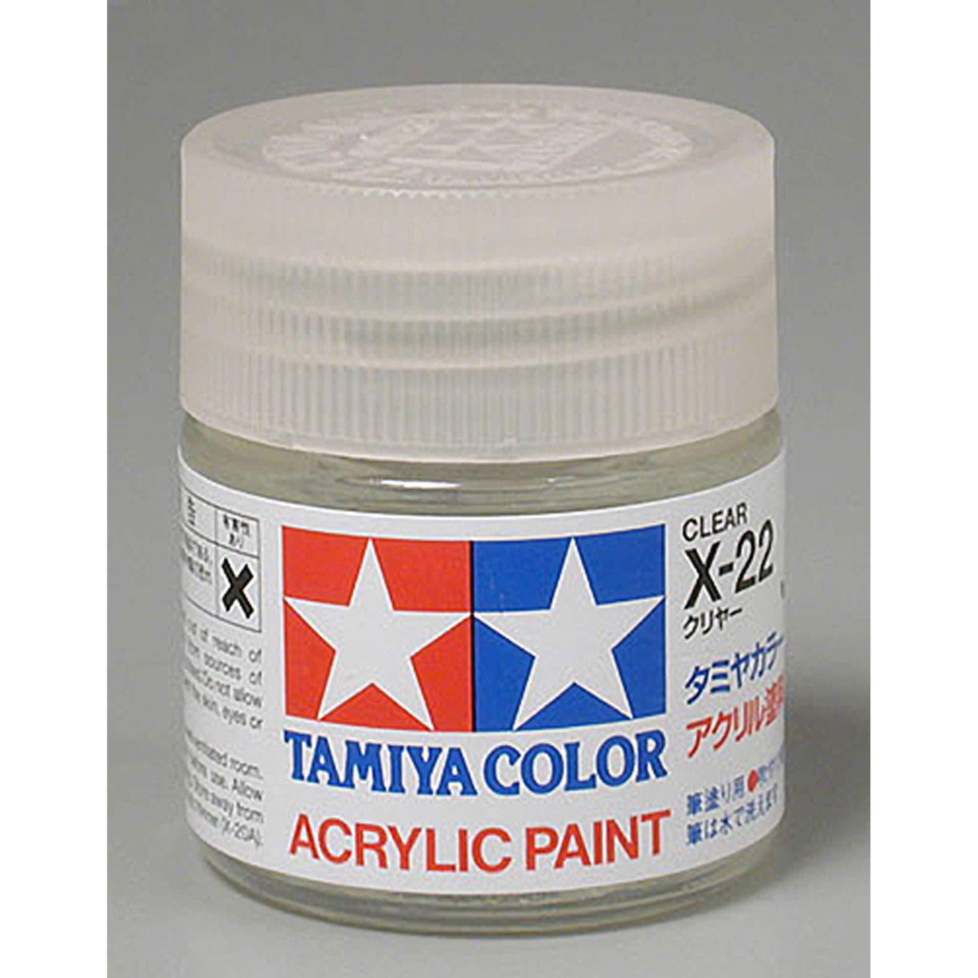 Peinture acrylique pour plastique Tamiya Acrylic X22 GlossClear TAM81022