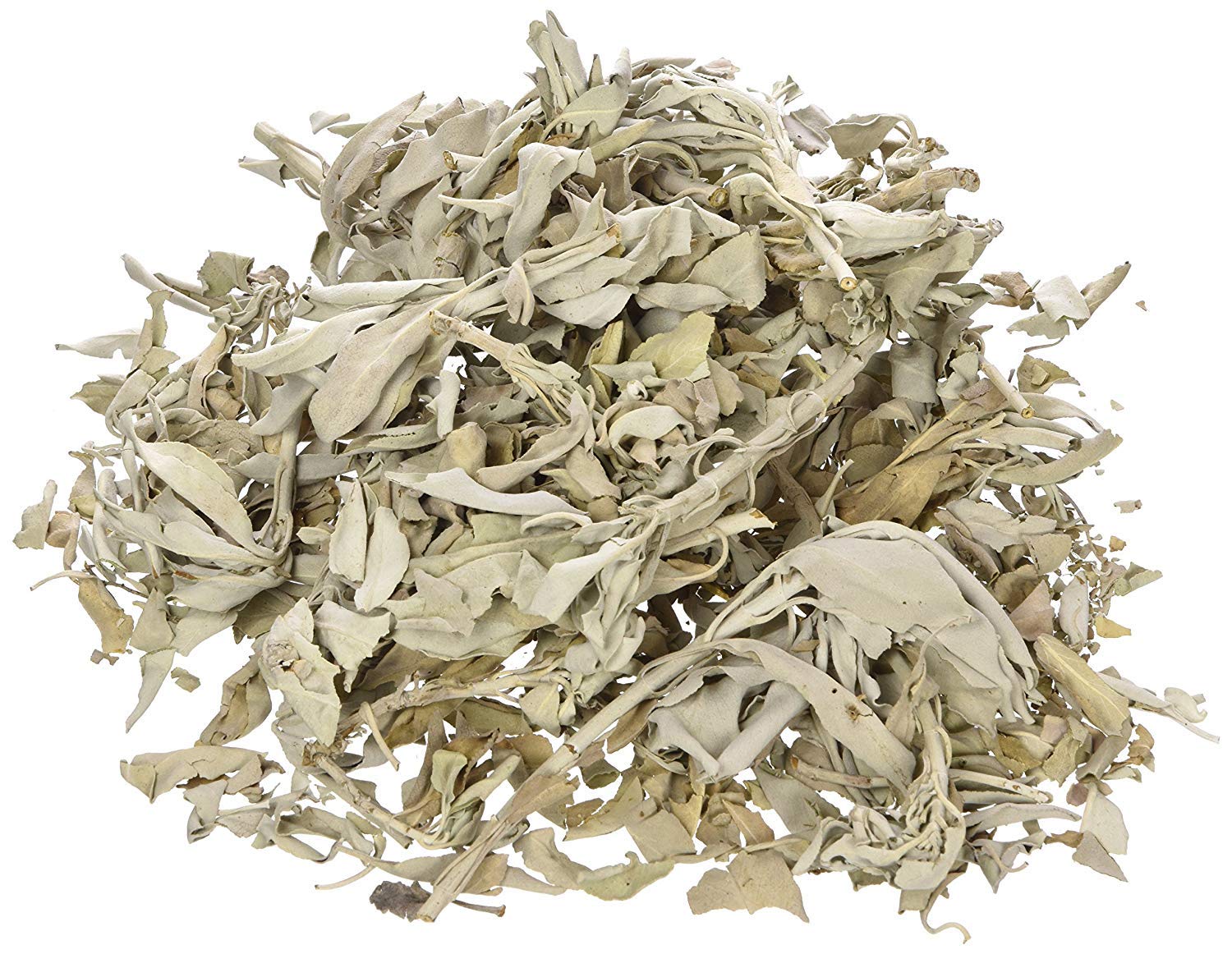 Hojas sueltas de salvia blanca de California, racimos de Salvia apiana, salvia seca para quemar y ahumar, bolsa de 1 libra