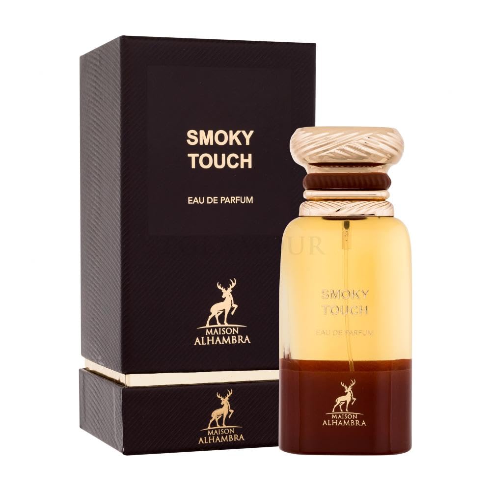 Maison Alhambra Smoky Touch Eau de Parfum Spray for Unisex, 2.7 Fl Oz (80 ml)