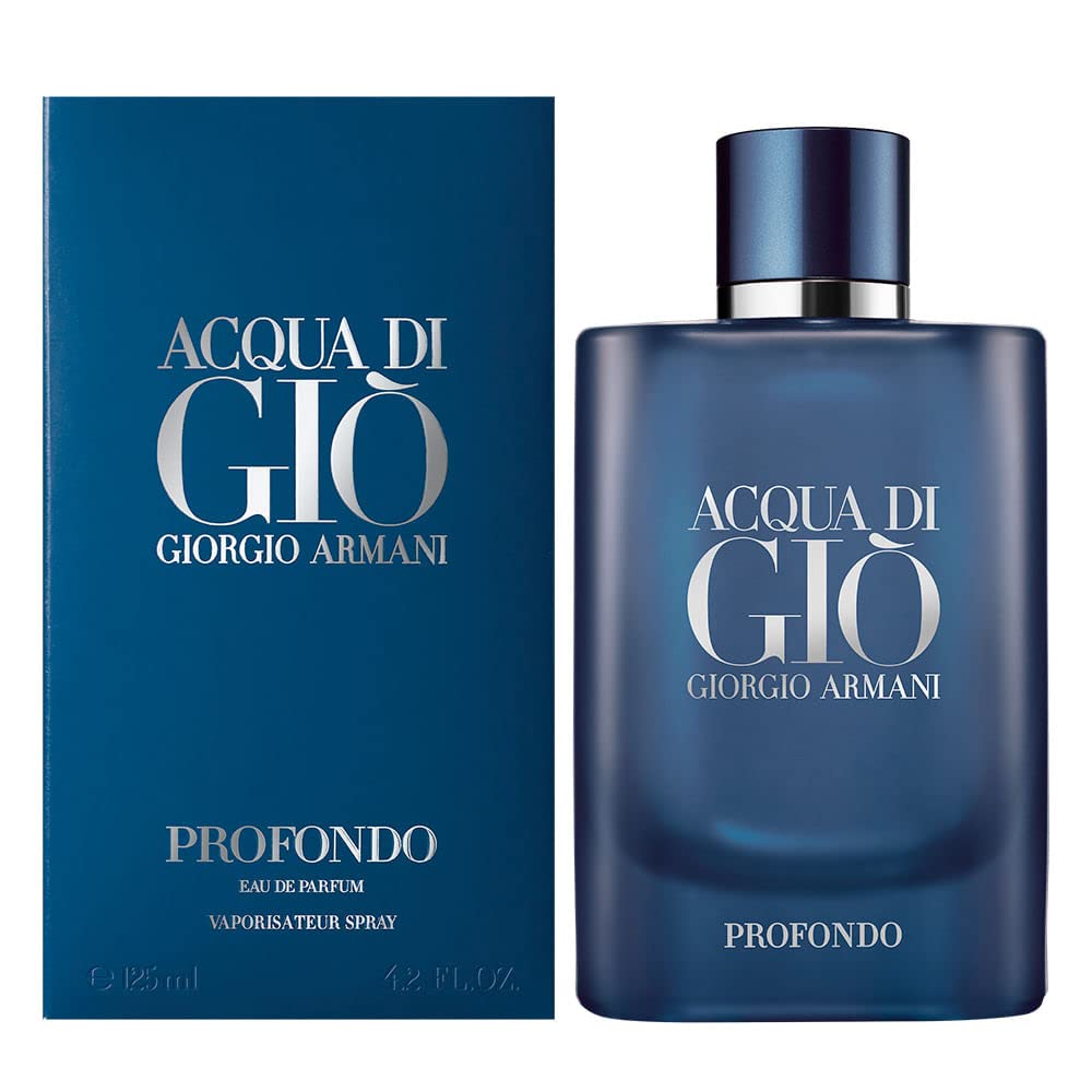 Acqua di Gio Profundo Eau de Parfum for Men 4.2 oz Spray