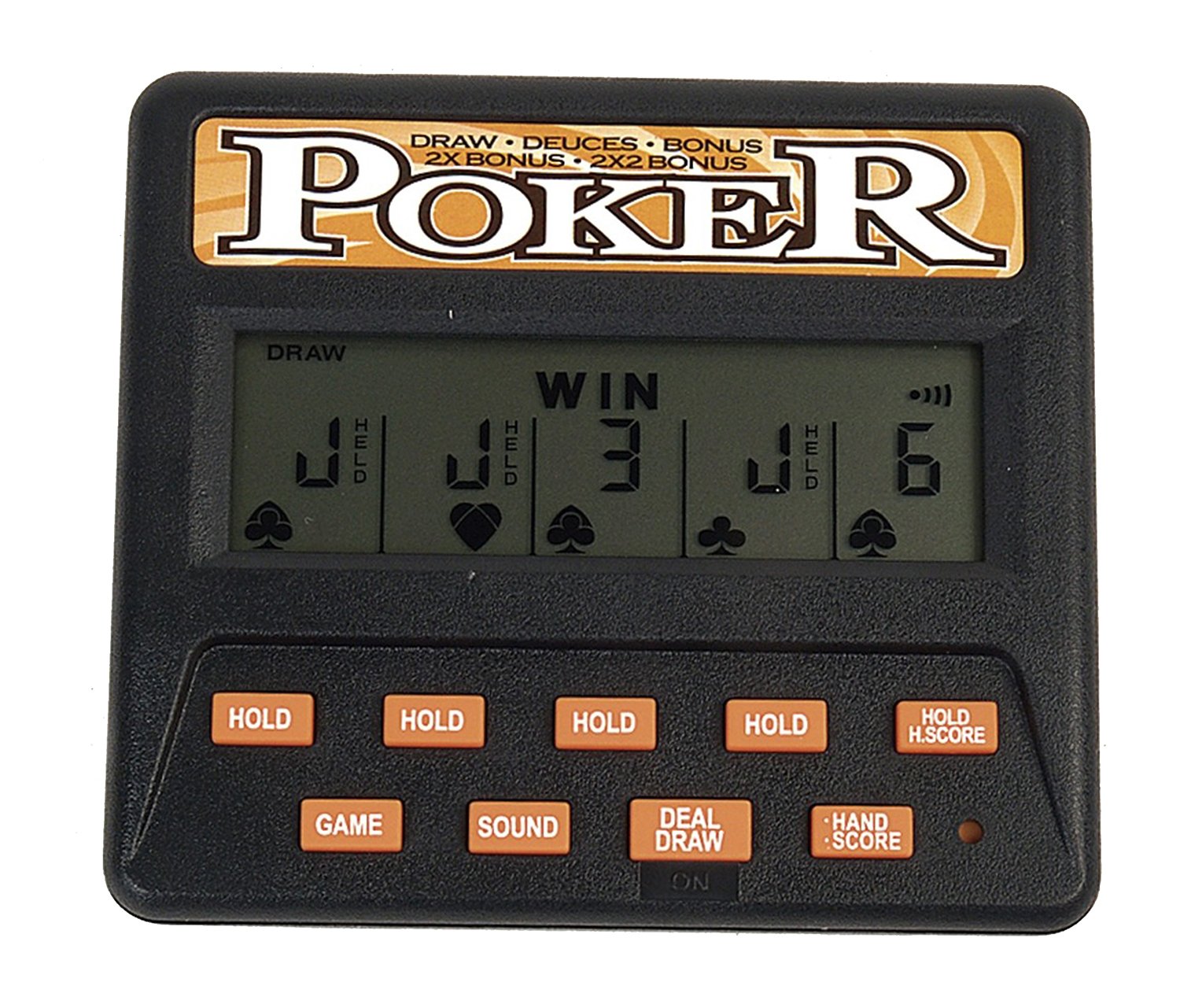 Juegos electrónicos de póquer clásicos 5 en 1 de John N. Hansen