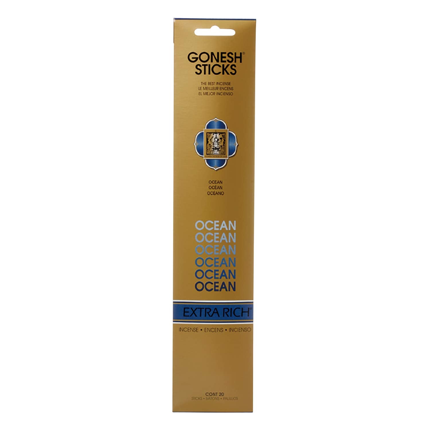 Incienso Gonesh Extra Rich Ocean 20 varillas