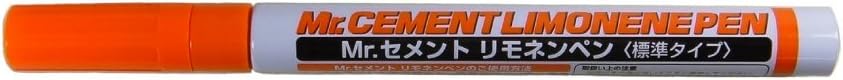 GSI Creos Mr. Hobby PL01 Mr. Cement Limonene Pen, Standard Tip, Model Kit Glue