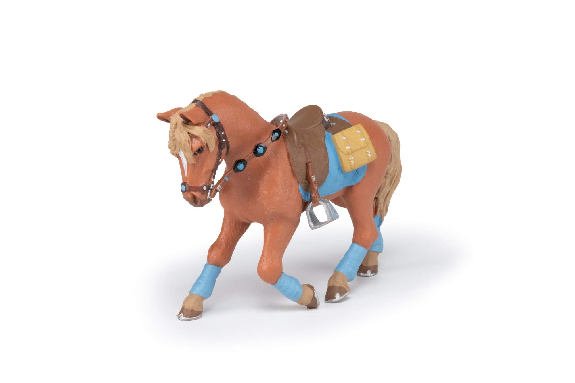 Figura del caballo del joven jinete Papo