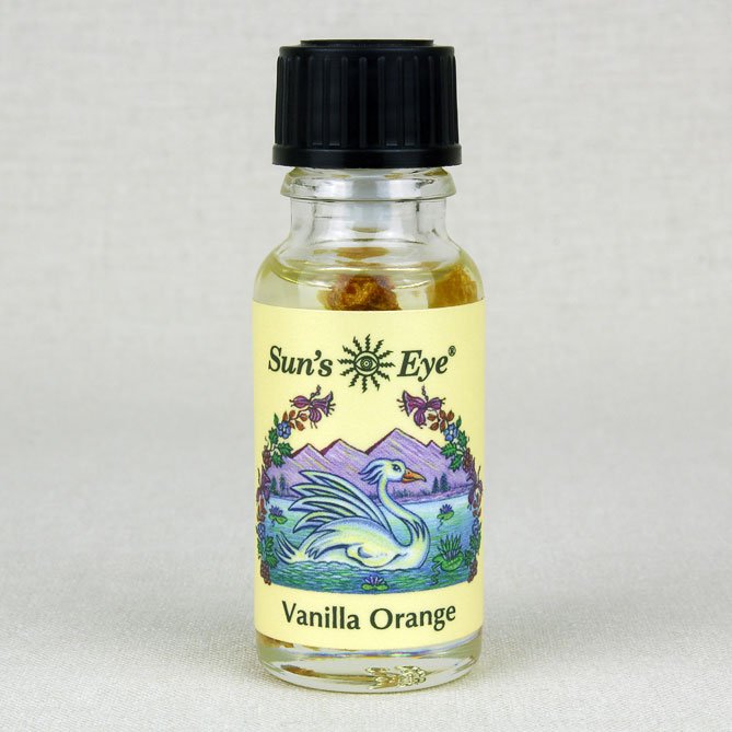 Suns Eye Vanilla Orange Herbal Fragrance Oil - 1/2 Ounce Bottle