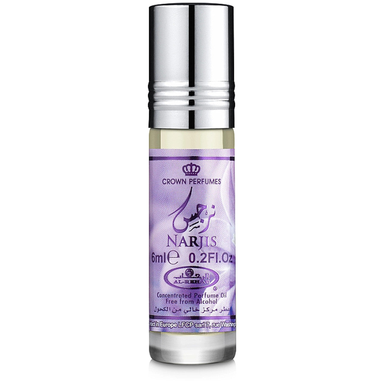 Aceite perfumado en roll-on Narjis de Al-Rehab, 6 ml