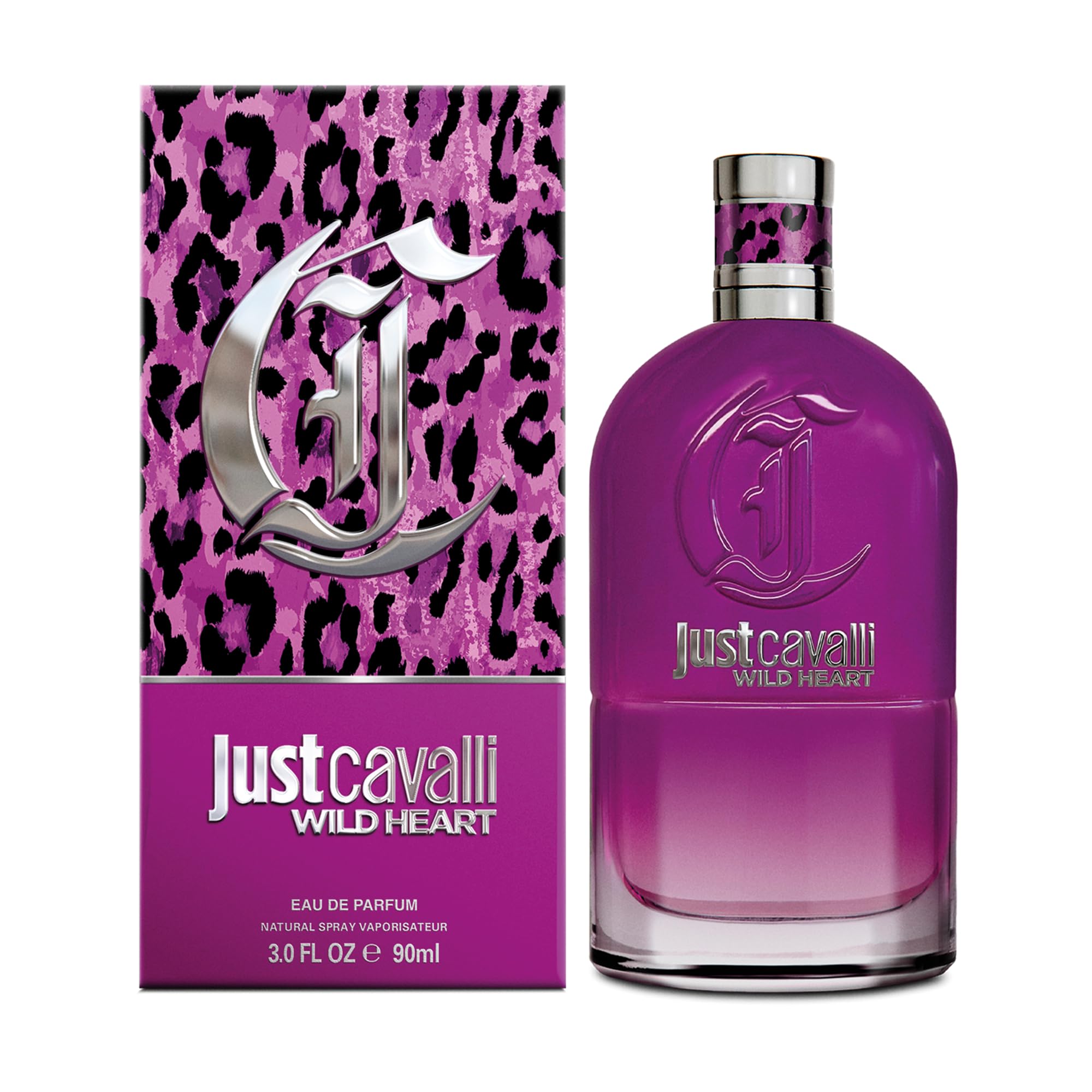 Just Cavalli Wild Heart EDP for Women Floral Woody Modern 3.0 oz Spray
