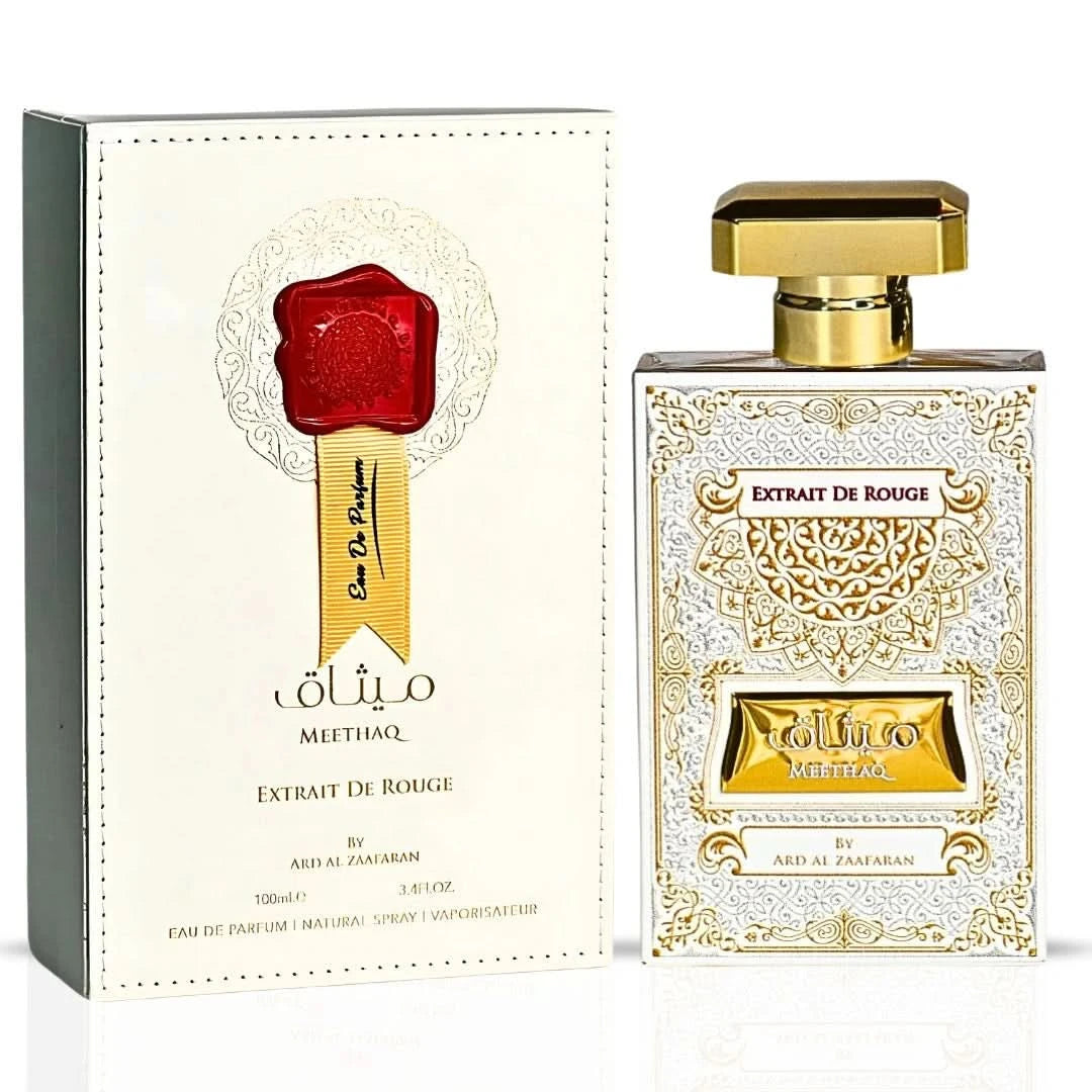 Ard Al Zaafaran Meethaq Extrait de Rouge EDP 100ml (3.4oz) Sweet Floral Perfume