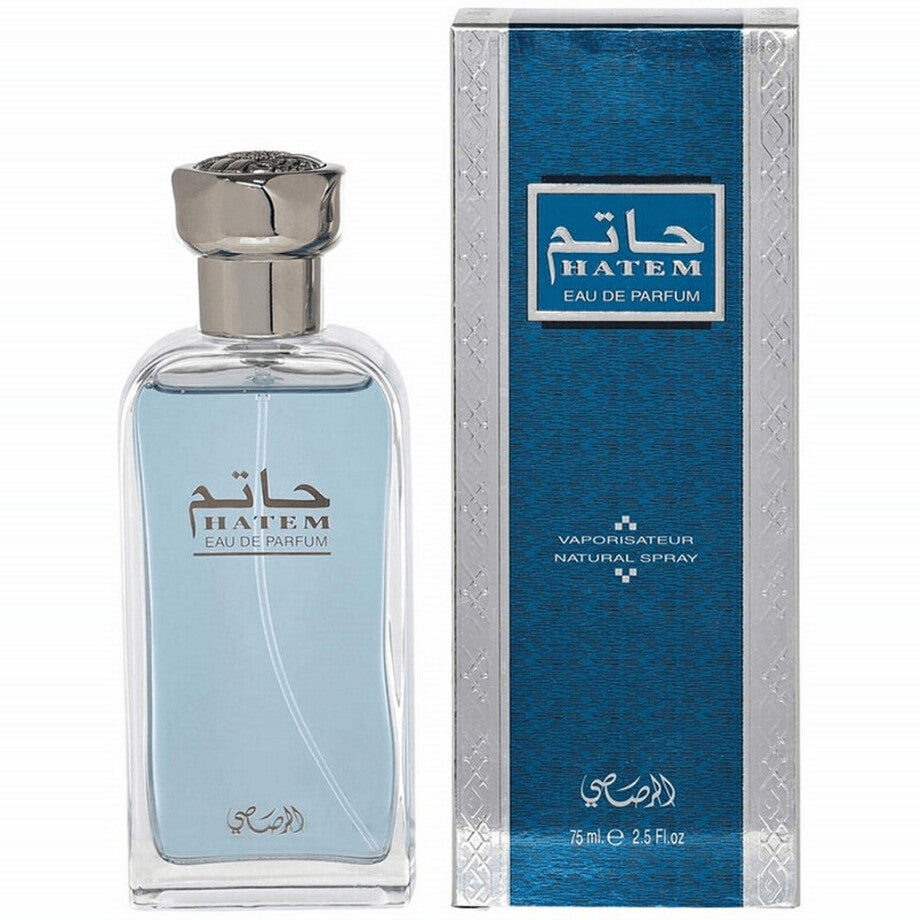 Rasasi Hatem Eau de Parfum Spray for Men, 2.5 Oz (75ml)