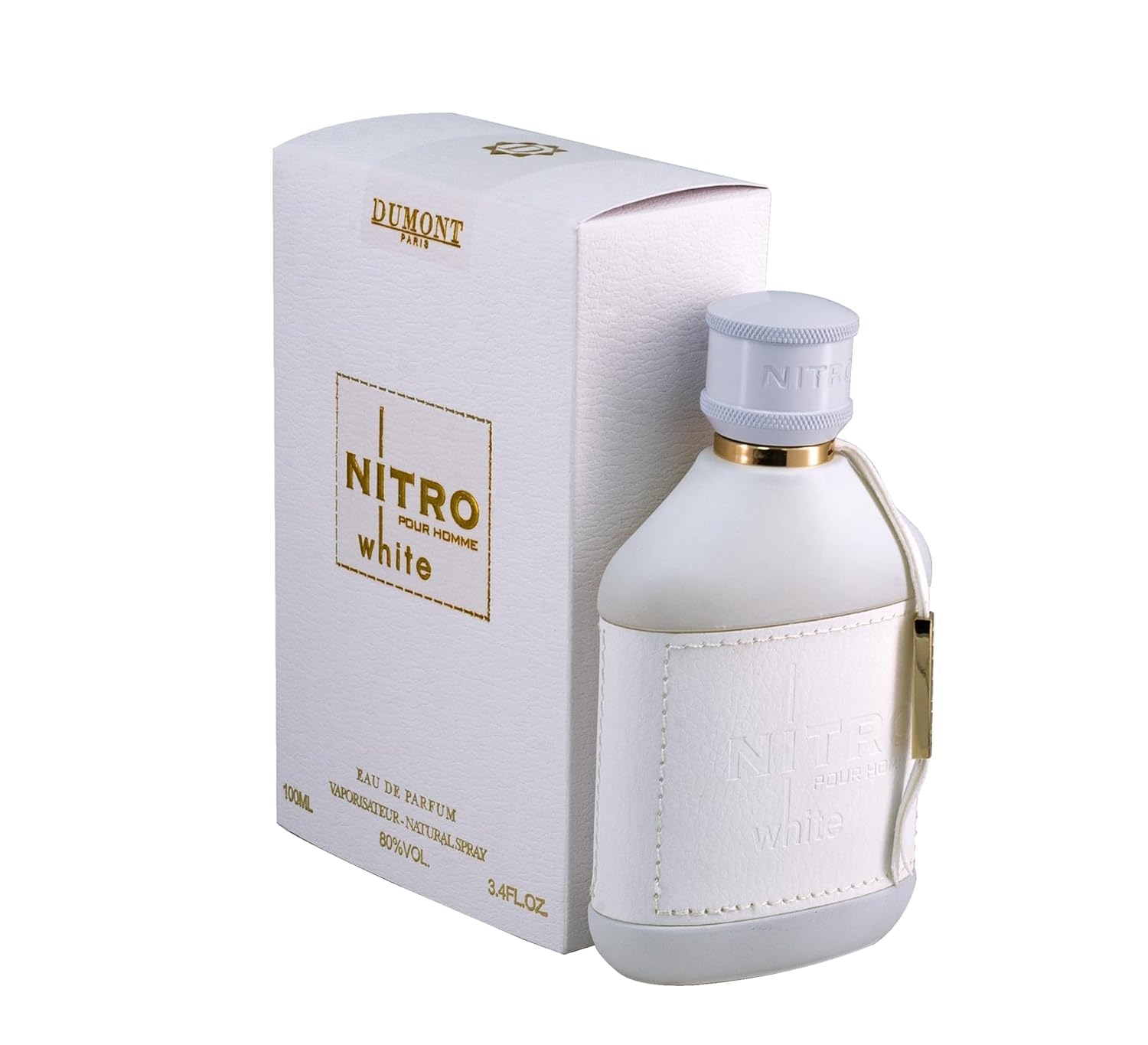 Dumont Nitro White for Men EDP Spray, 3.4 Ounce