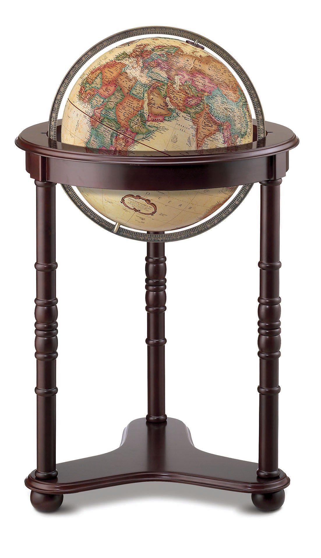 Replogle Westminster Globe, Antique Ocean, 16-Inch Diameter, Large, Off/White