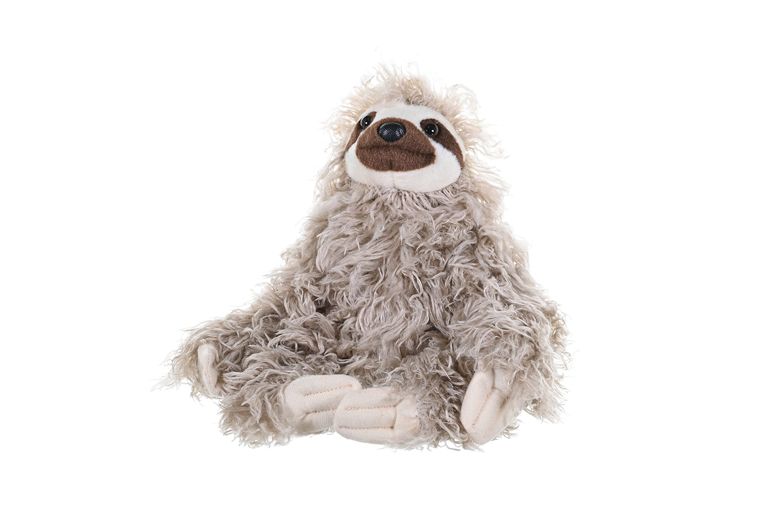 Peluche de perezoso de tres dedos de Wild Republic, animal de peluche, juguete de peluche, regalos de perezoso, Cuddlekins, 8"
