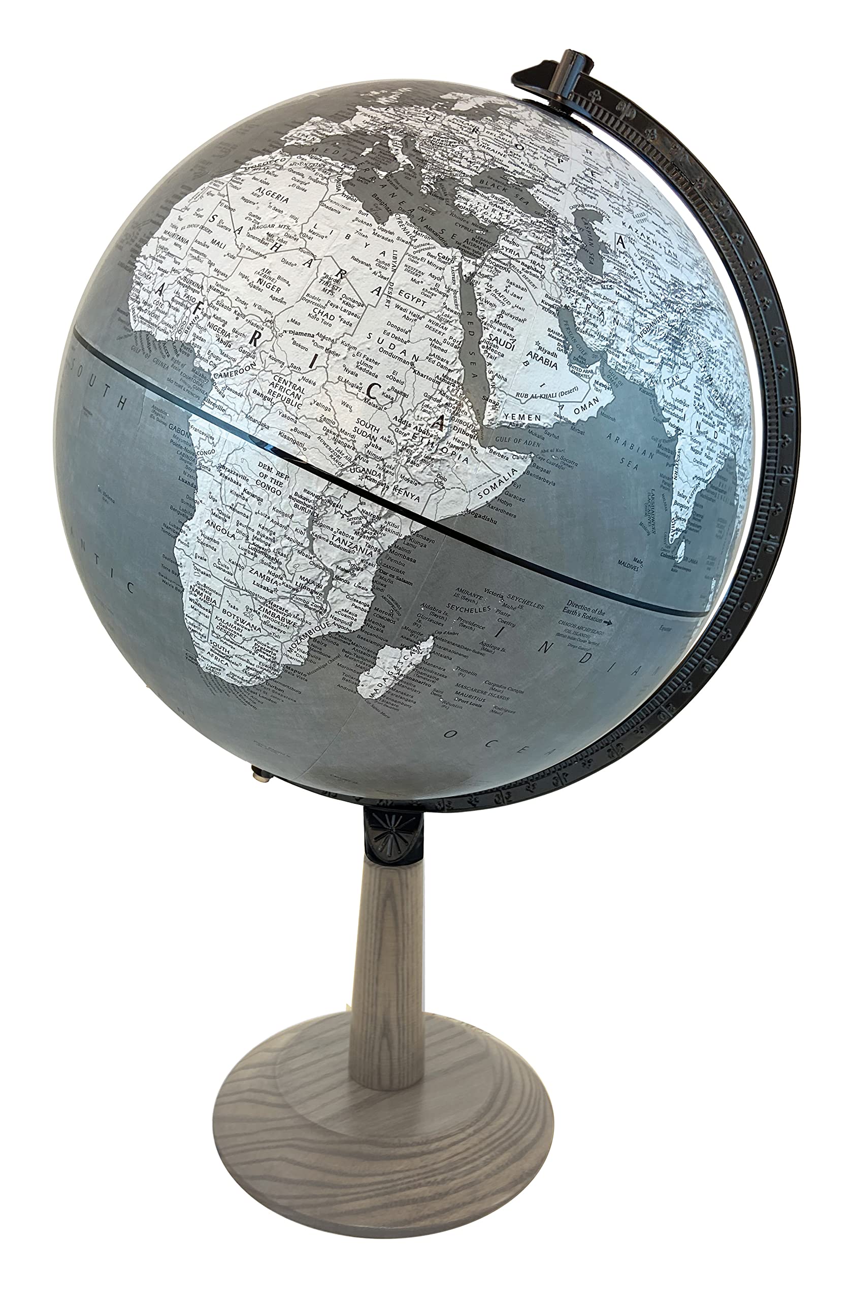 Replogle Lincoln 12" Diameter Globe - Gray/White