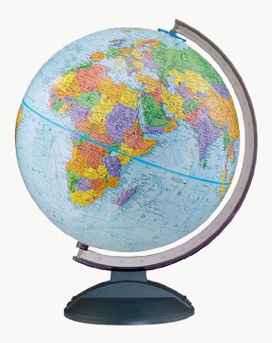 Replogle Traveler Desktop Globe, Blue 12"