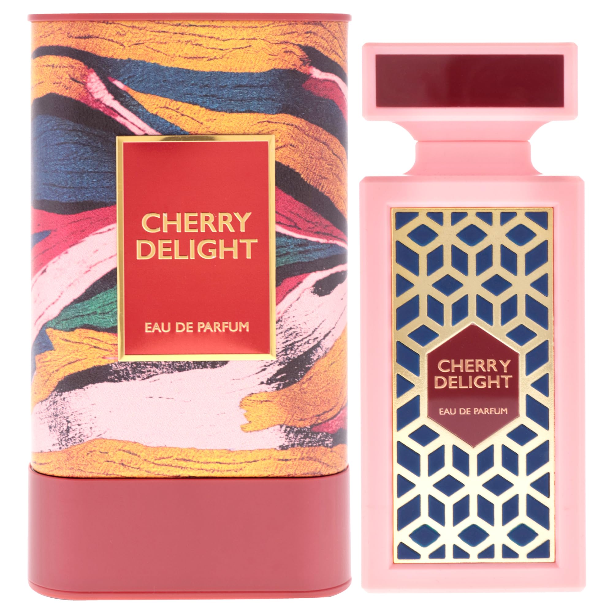 Flavia Cherry Delight Eau de Parfum Unisex, Floral Fruity Cherry Fragrance with Almond Vanilla Tonka and Woods, 3.0 oz Spray