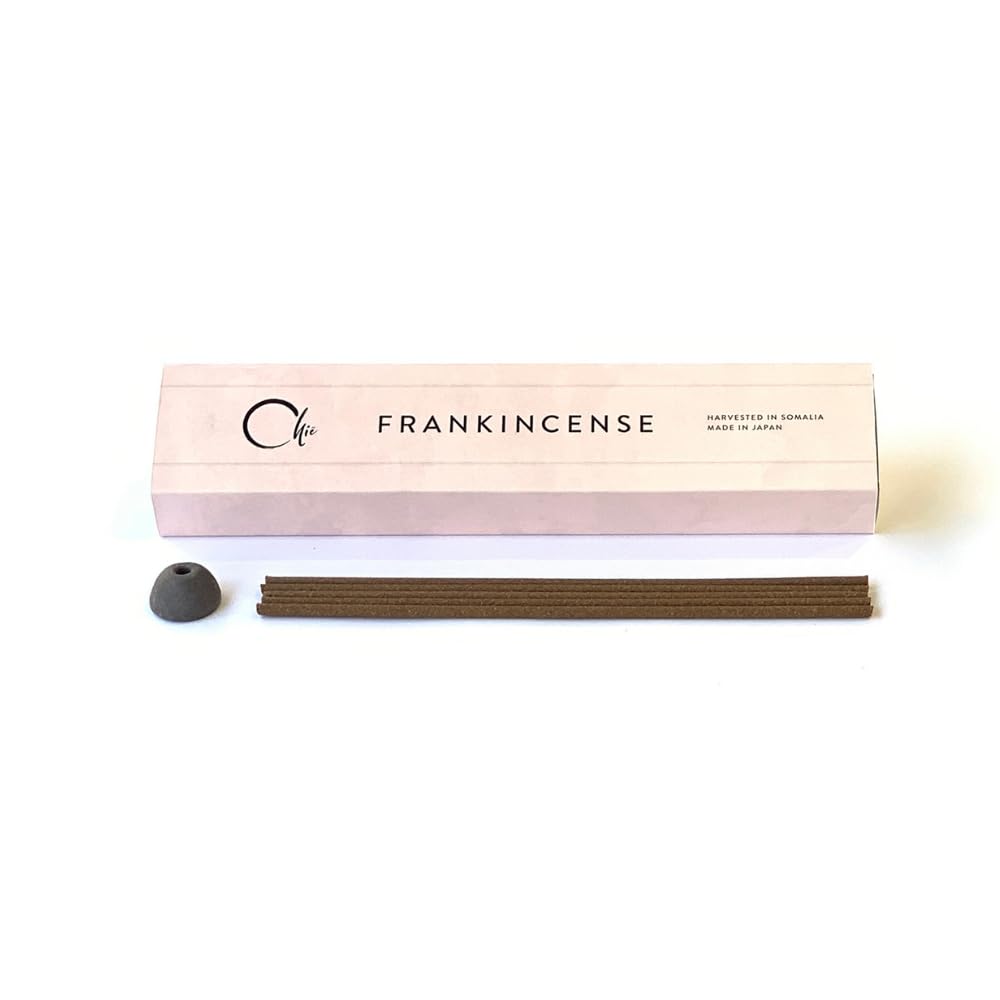 Nippon Kodo Chie Frankincense (30 Sticks with Holder), Japanese Quality Incense, Since 1575