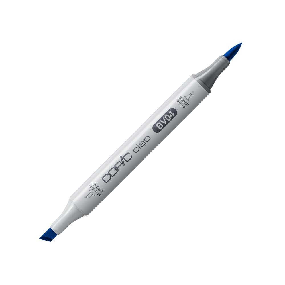 Copic Ciao Double Ended Marker, Blueberry (BV04)