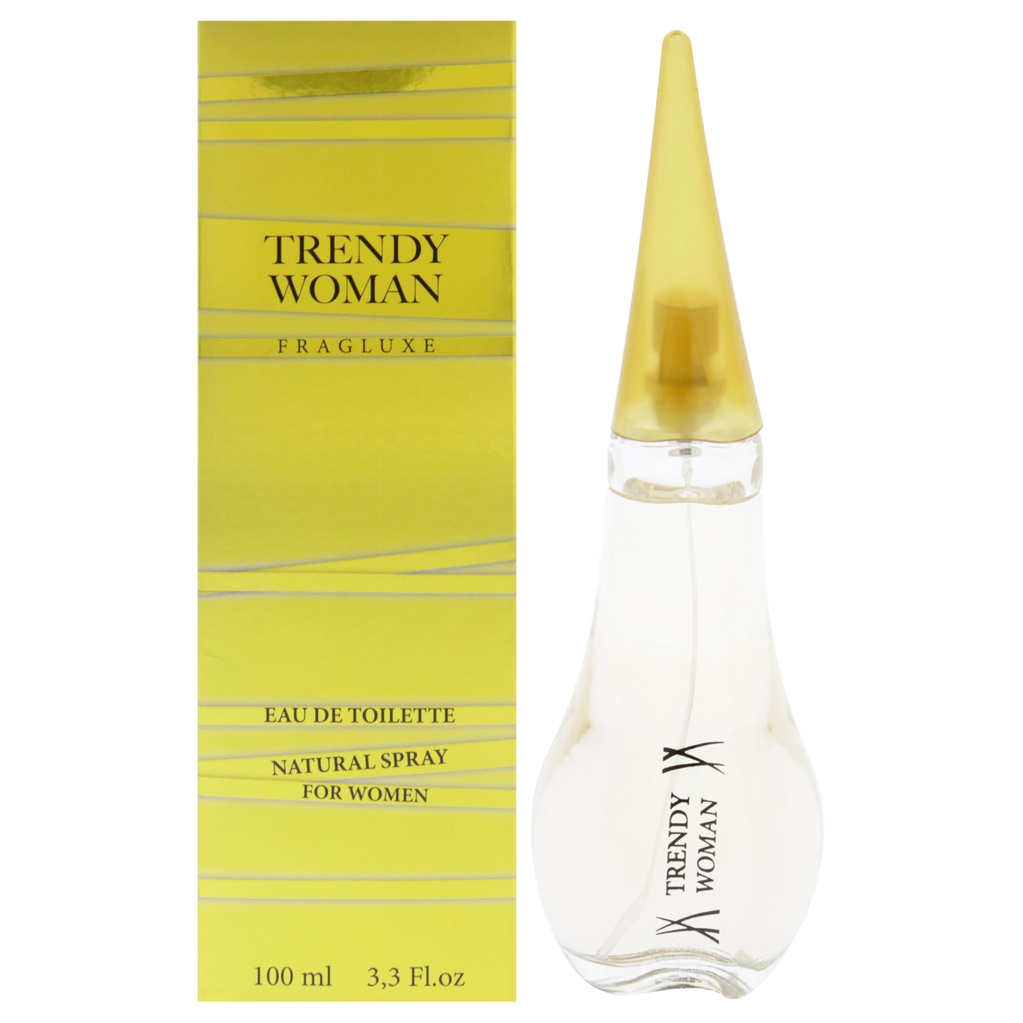 Fragluxe Trendy Woman Eau de Toilette Women Fresh Floral Scent 3.3 oz Spray