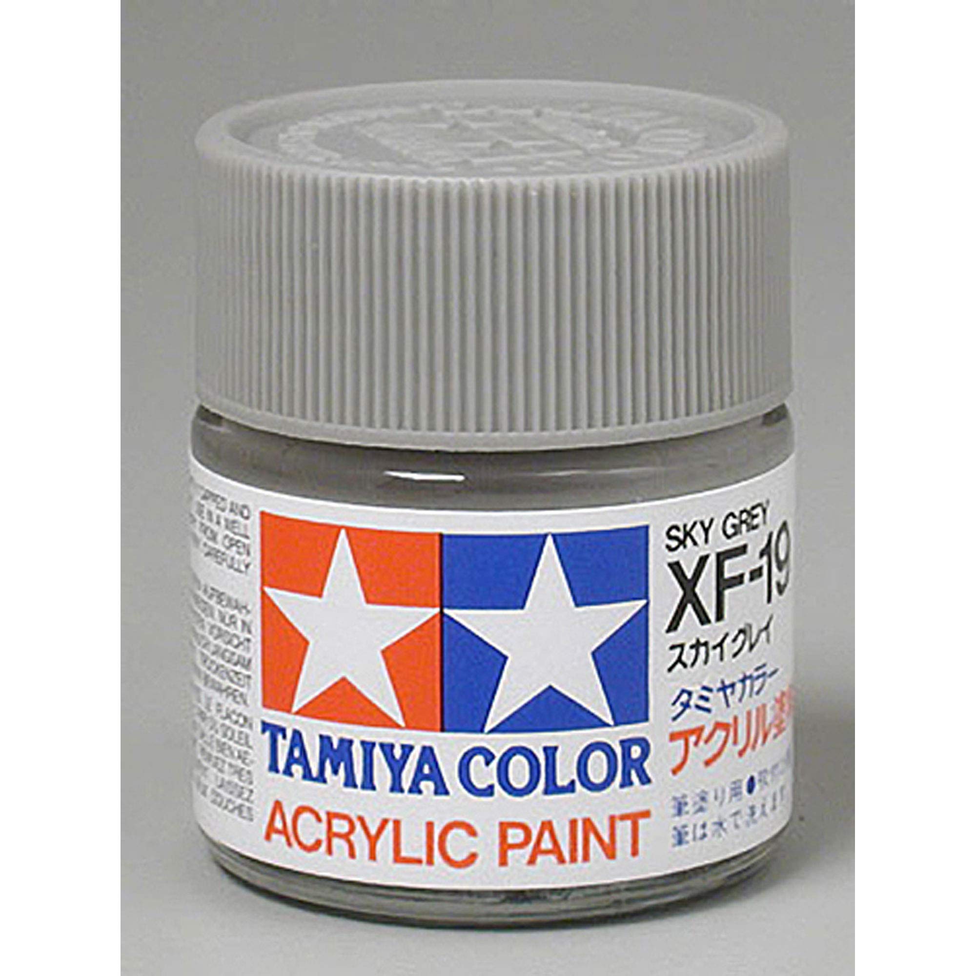 TAMIYA Acrílico XF19 Gris Cielo Mate TAM81319 Pintura para Plásticos Acrílico