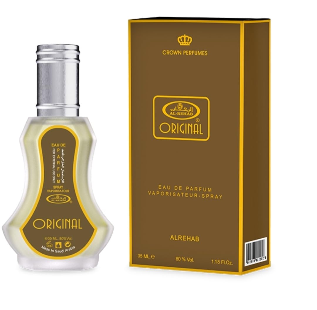 Al Rehab Original Eau de Parfum Spray, 1.18 Fl Oz (35 ml)