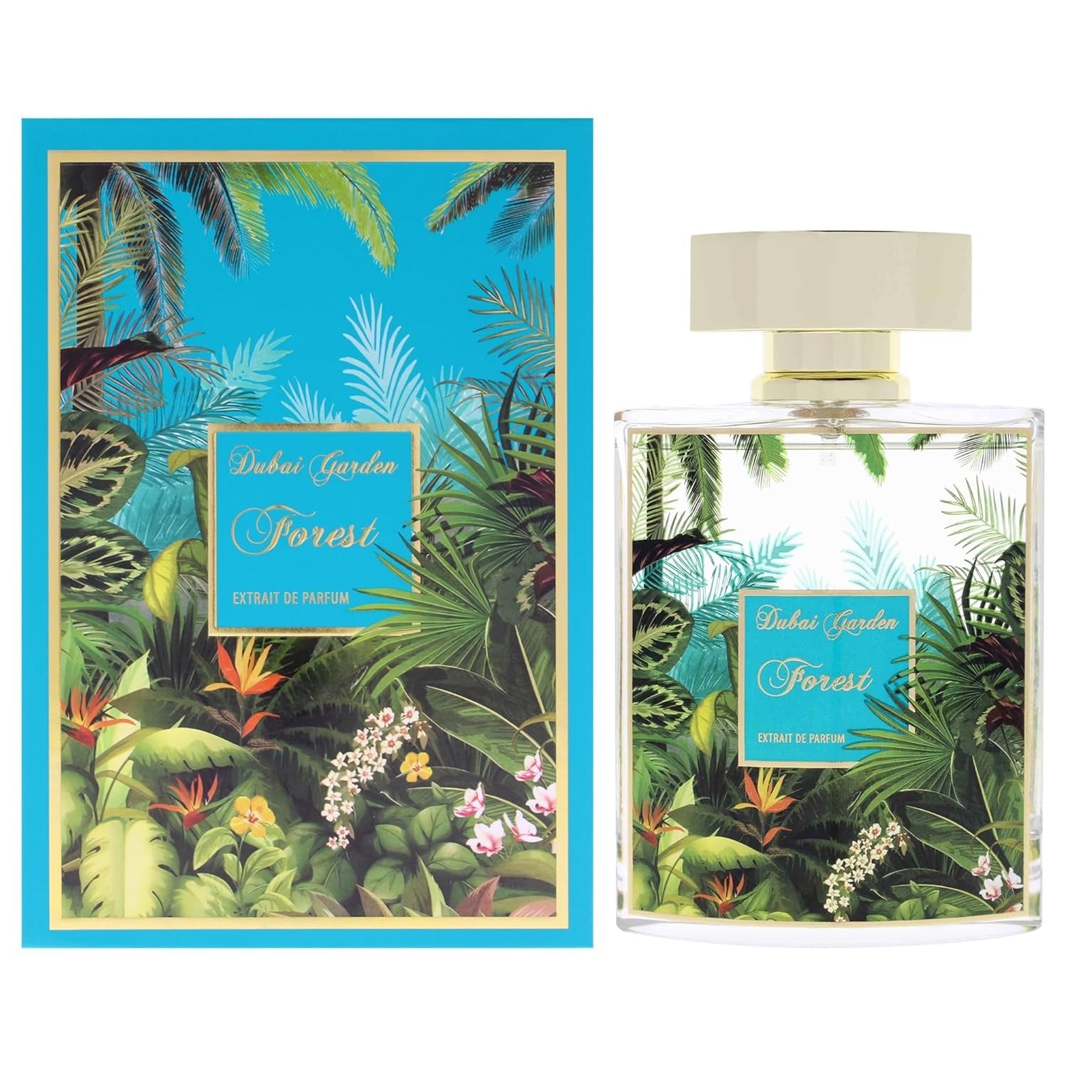 New Brand Dubai Garden Forest Extrait de Parfum for Unisex, 3.3 oz Spray