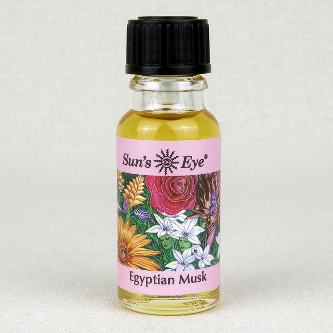Aceites especiales Sun's Eye de Almizcle egipcio, botella de 1/2 onza