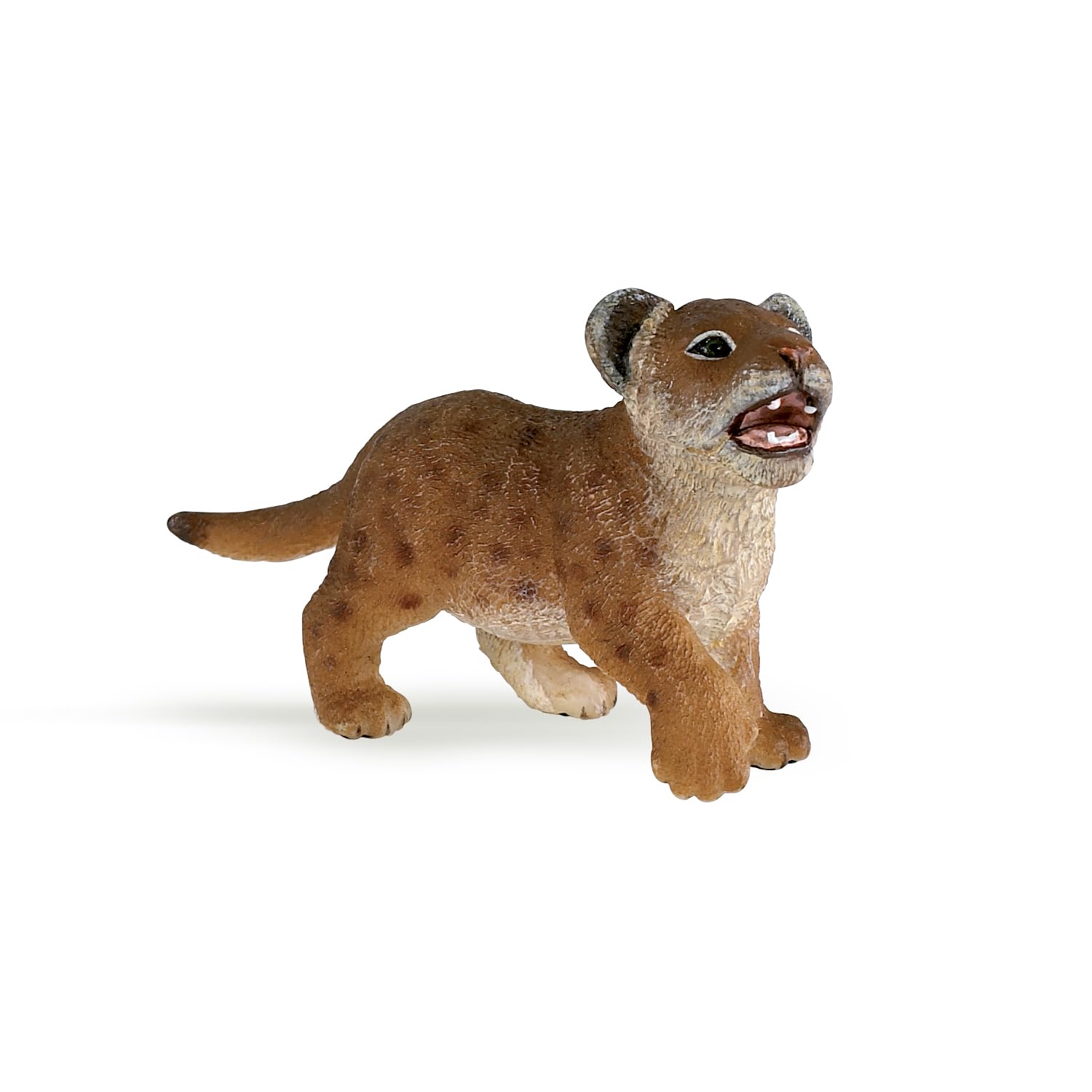 Papo Lion Cub Hand Painted Figurine - Heirloom Quality Collectible No. 50022