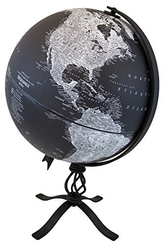 Replogle Hamilton Desktop Globe, Black