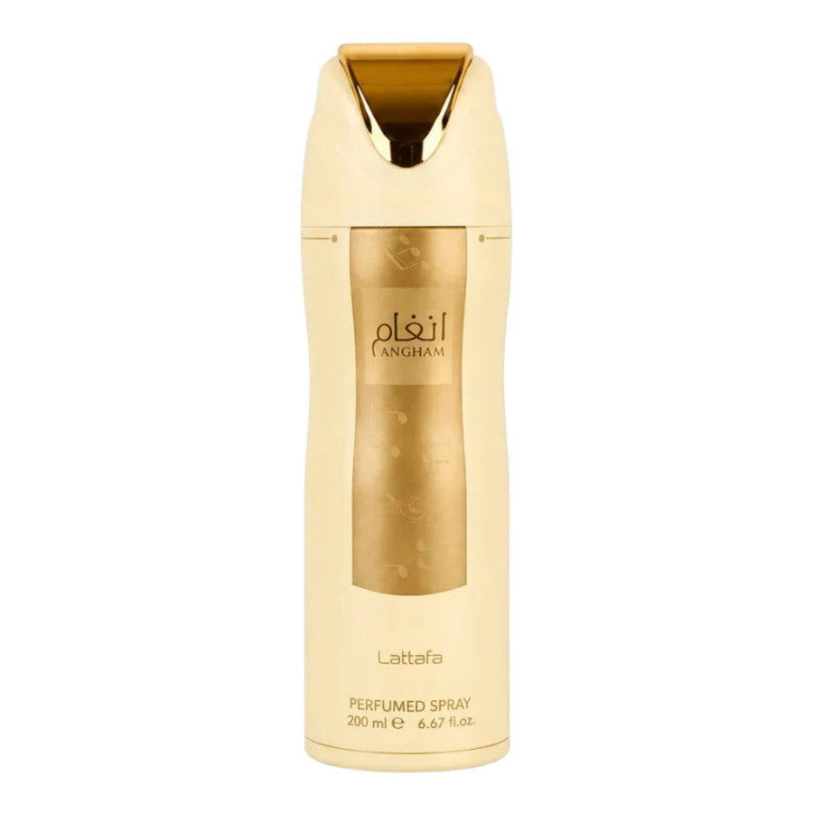 Lattafa Angham Perfumed Body Spray for Unisex 6.7 Ounce (200 ml)