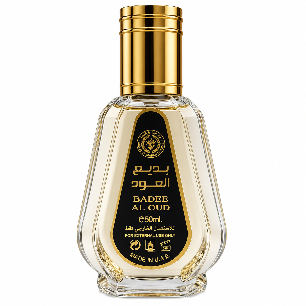 Ard Al Zaafaran Bade'e Al Oud For Glory Eau de Parfum for Men, Woody, 1.7 Oz