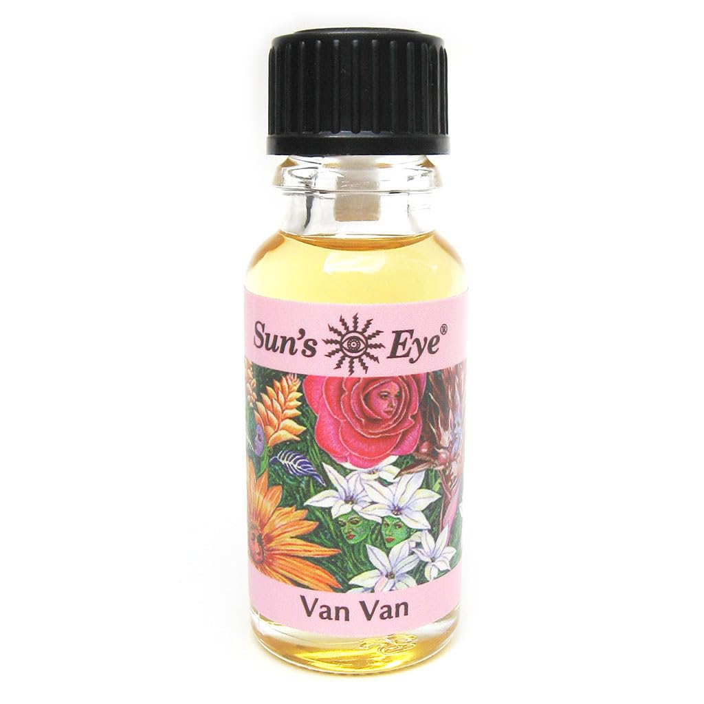 Sun's Eye Van Van Herbal Fragrance Oil - 1/2 Ounce Bottle
