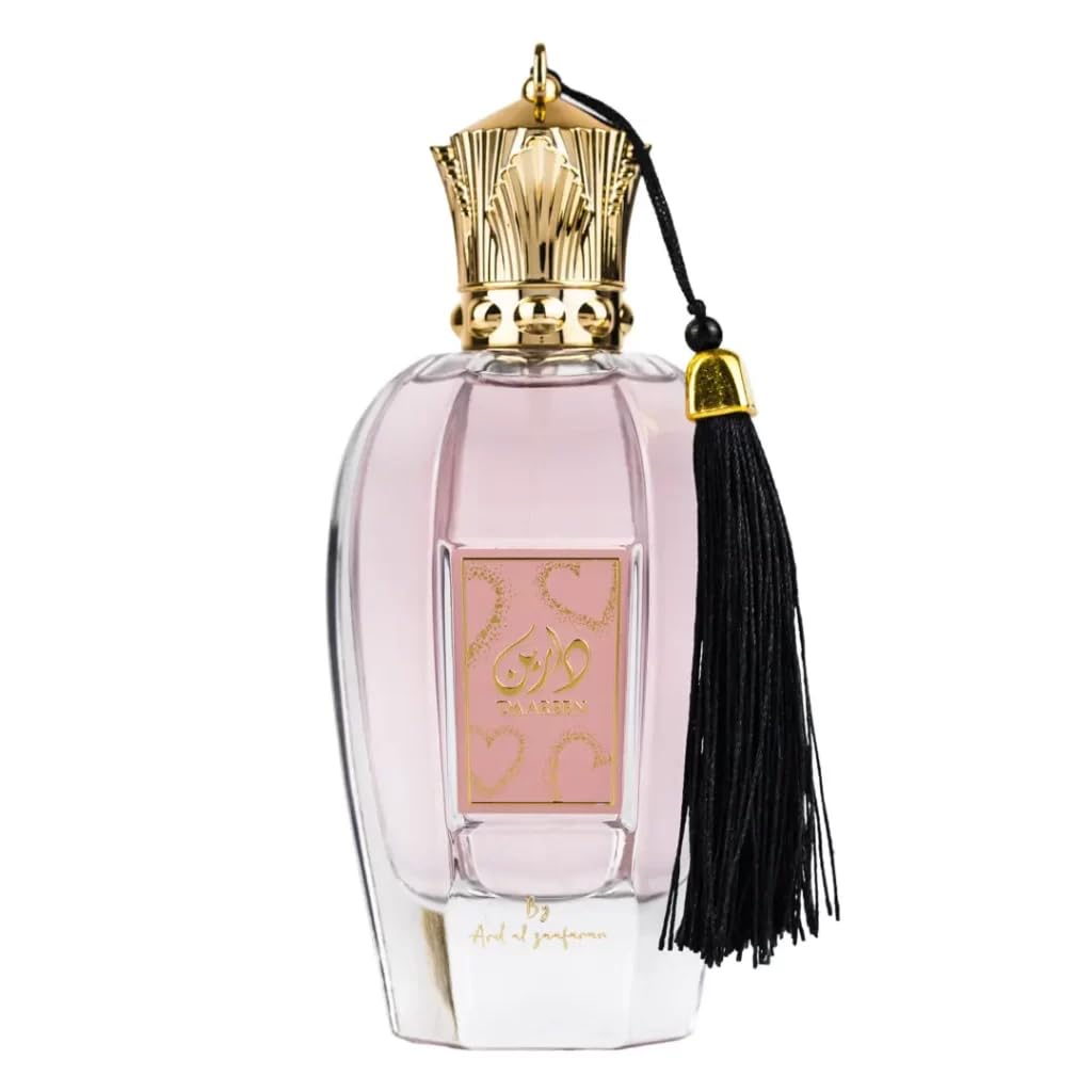 Ard Al Zaafaran Daareen Eau de Parfum Spray para mujer, 3,4 onzas líquidas (100 ml)