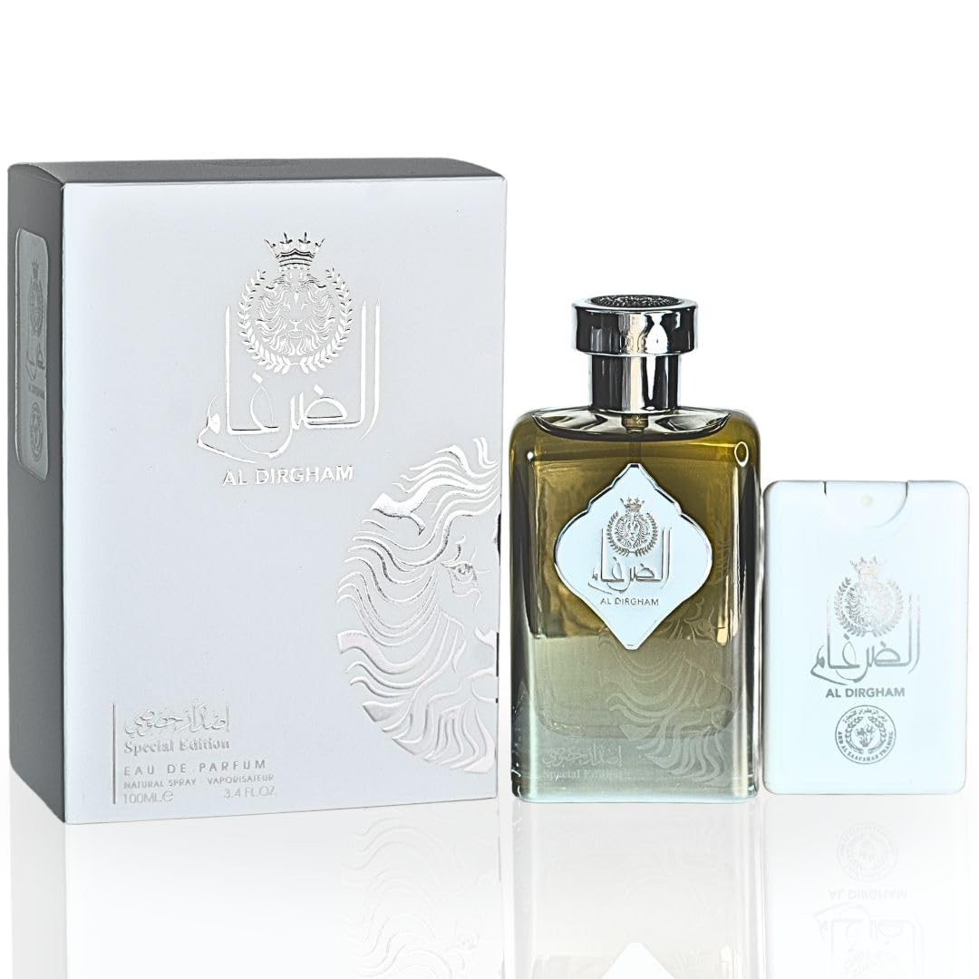 Eau de Parfum Spray para hombre Ard Al Zaafaran Al Dirgham Special Edition, 3,4 fl oz (100 ml)