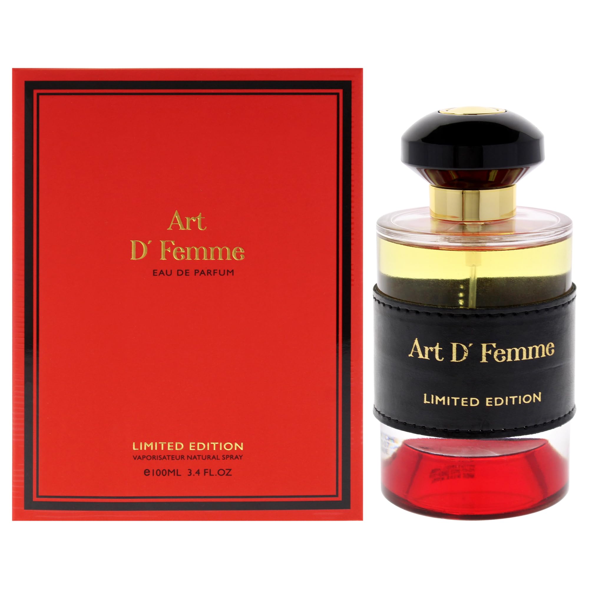 Le Vogue Art DFemme Eau de Parfum for Women, Oriental Floral Fruity Fragrance Limited Edition, 3.4 oz Spray