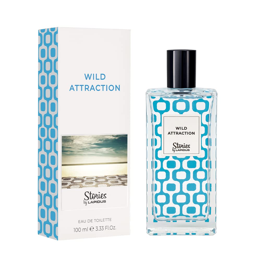 Ted Lapidus Wild Attraction Eau de Toilette Men Woody Oriental Scent 3.33 oz Spray