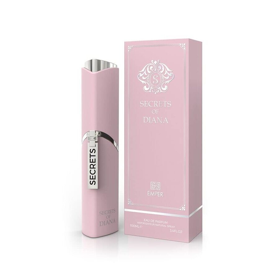 Emper Secrets of Diana Eau de Parfum Spray, 3.4 Fl Oz (100 ml)