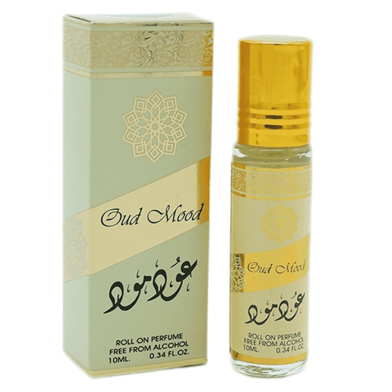 Oud Mood Roll-On Perfume Oil CPO 10ml (0.34 oz) by Ard Al Zaafaran