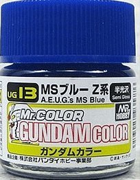 Botella UG13 MS Zeta Blue de 10 ml, color Gundam GSI