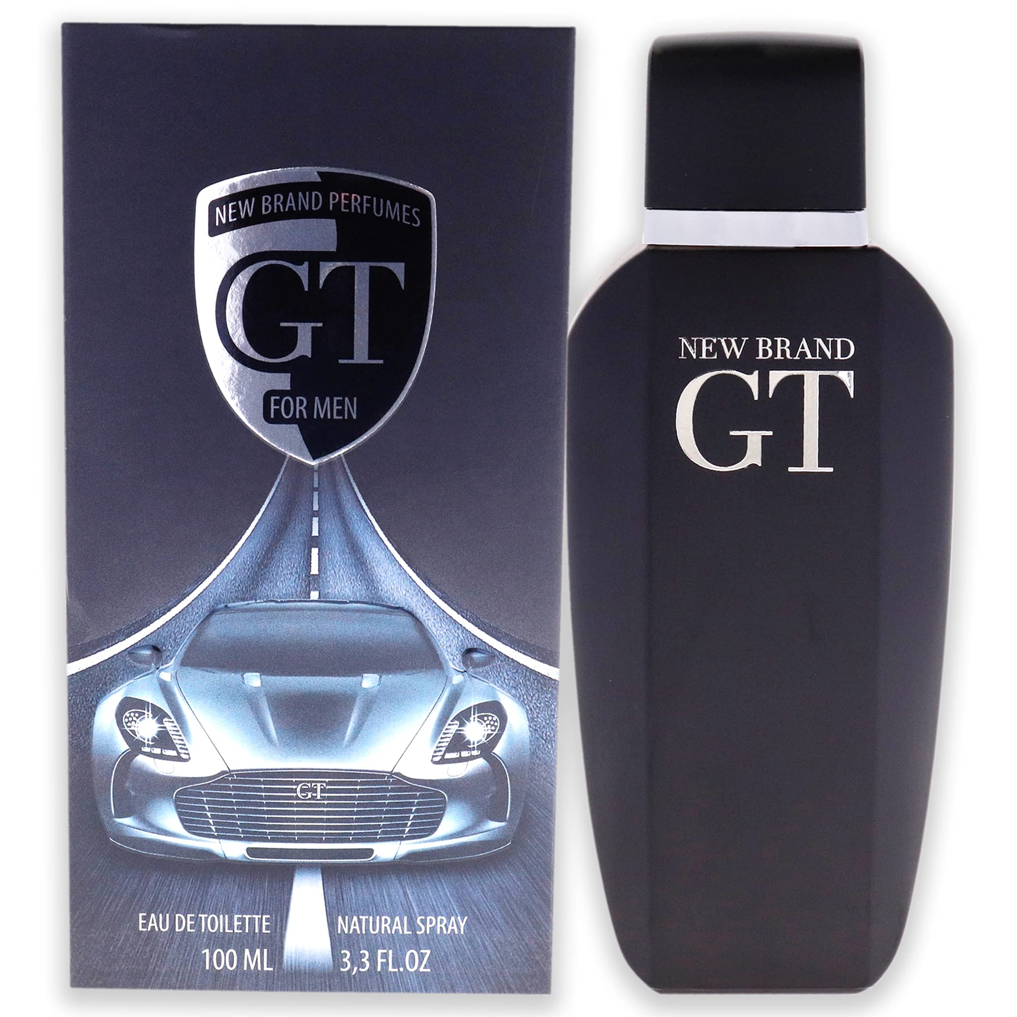 New Brand GT Eau de Toilette Men Woody Aquatic Scent 3.3 oz Spray