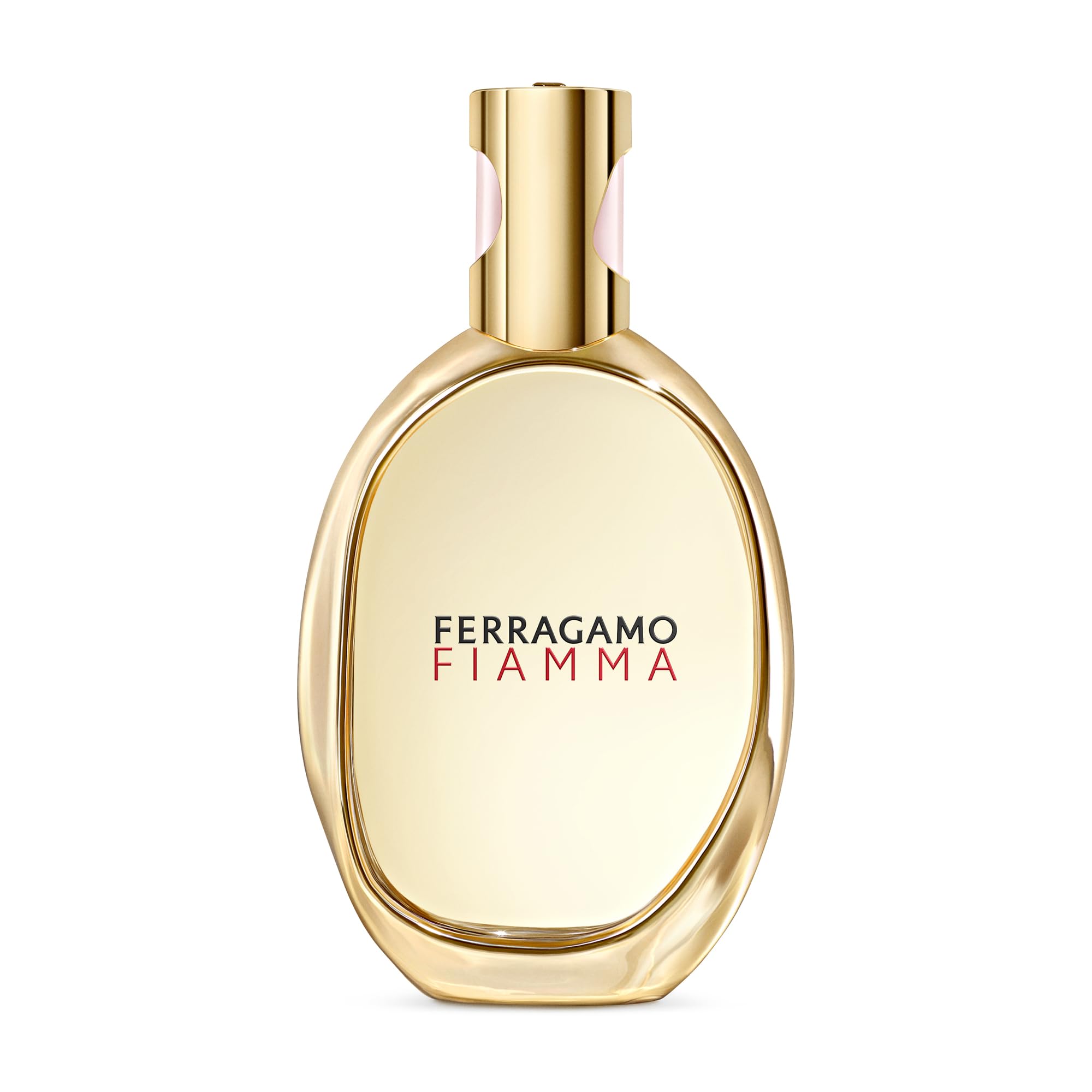 Salvatore Ferragamo Fiamma Eau de Parfum for Women, Woody Floral Luxury Fragrance with Pear Jasmine and Musk, Refillable Spray, 3.4 oz