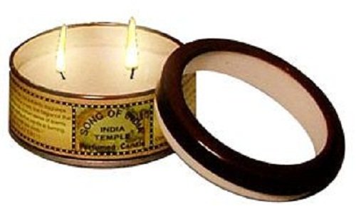 Bougie à double mèche du temple indien - Song of India