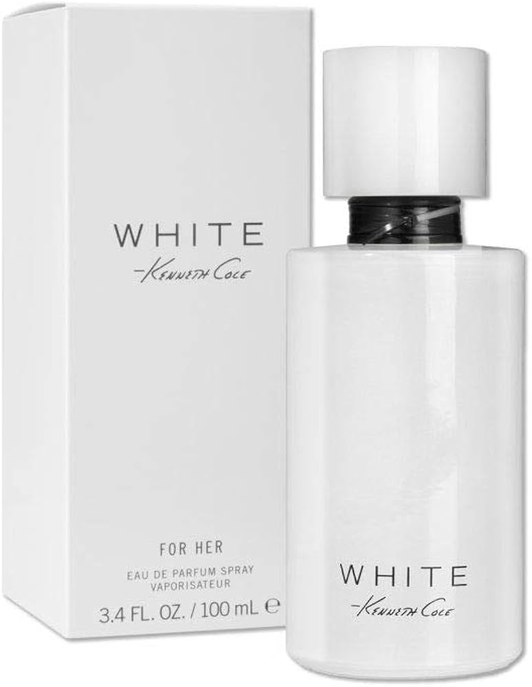 Kenneth Cole White Eau de Parfum Perfume for Women, 3.4 Fl Oz