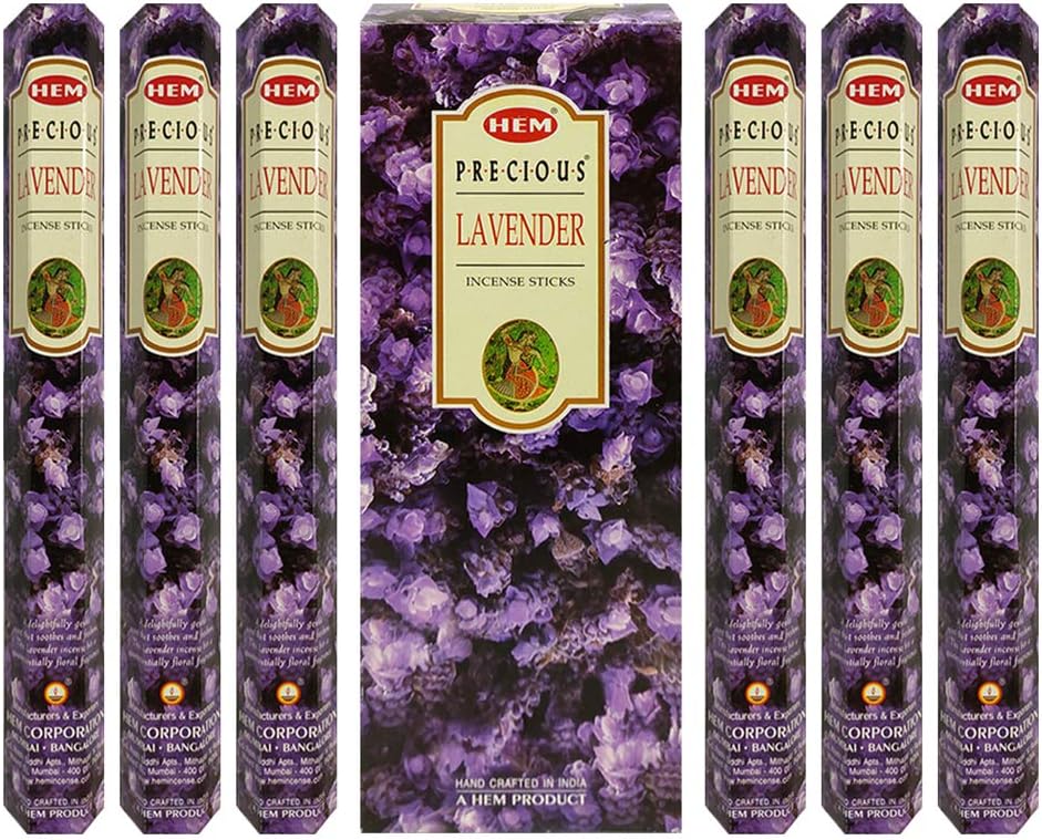 Hem Precious Lavender, caja de 120 varillas