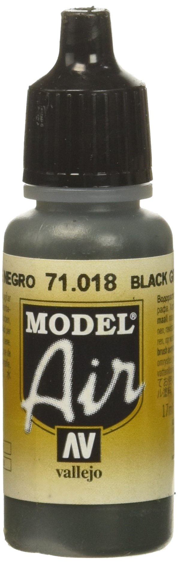 Pintura Vallejo Camo negra y verde, 17 ml