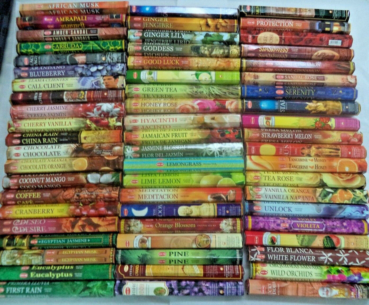 Incienso Hem: Paquete de 20 varillas - ¡TU ELECCIÓN! ¡COMPRE 4 Y OBTENGA 4 GRATIS!