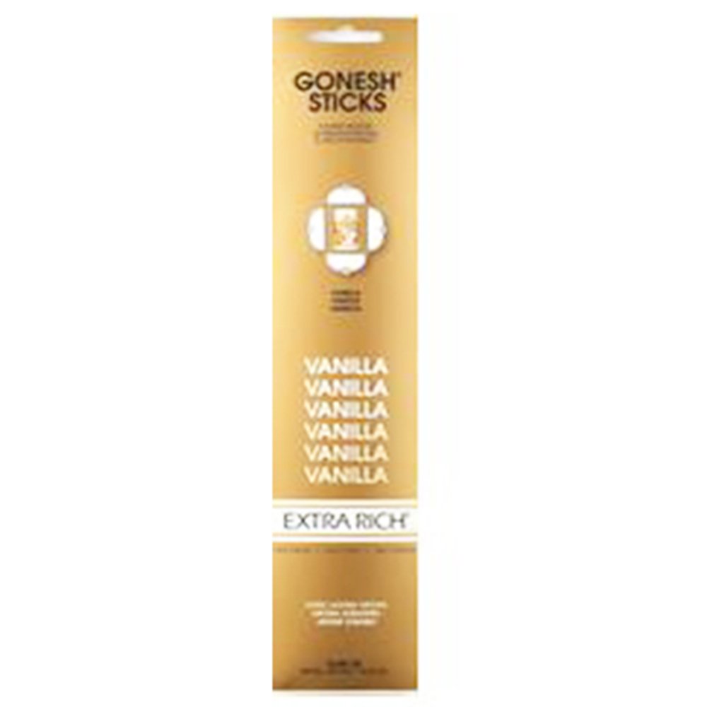 Gonesh Extra Rich Vanilla Incense 20 Sticks